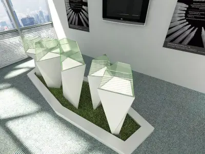 Exhibition - Area - 4X6-3DMAX2010-36 3D model