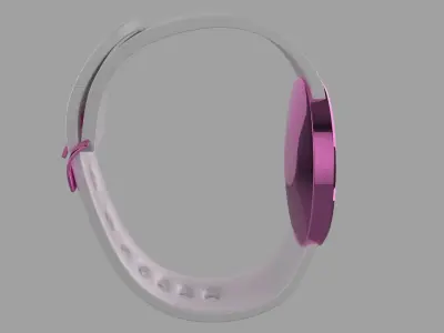  Simple Clean Pink Watch 