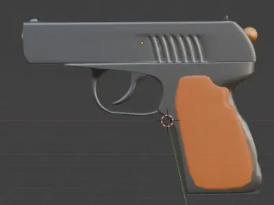 Makarov pistol Texture