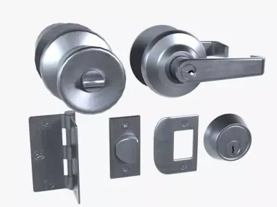 Door Parts 3D model