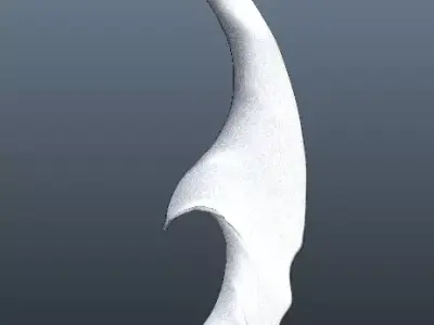 Bone Sword 3D model purchase