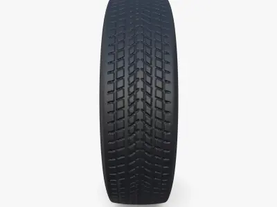 Generic 40s Van Wheel 3D model