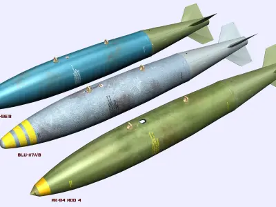 MK-84 Bomb 3D model