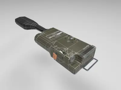Military Rescue Radio 3D Model 3D model