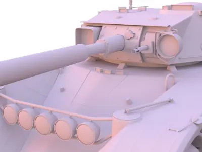 Panhard EBR 105 3D model