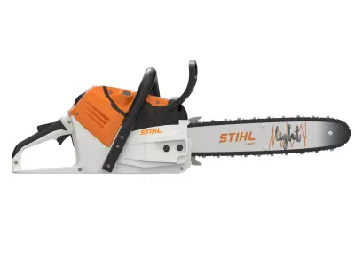 Stihl Battery Operated Chainsaw Kids Toy 3D Model Low-poly 3D model