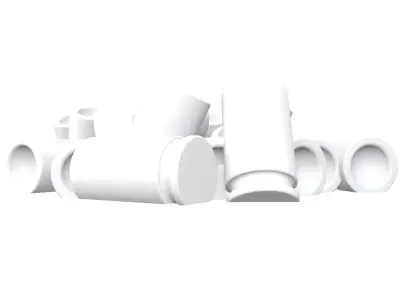 Bullet casing pile  3D print model