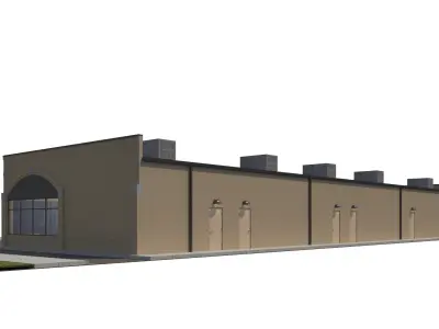 Retail-083 Retail Store 3D model