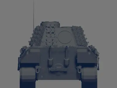 Panther D 3D model
