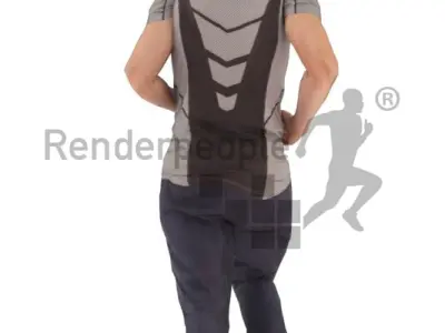 Michael Animated 009 Jogging