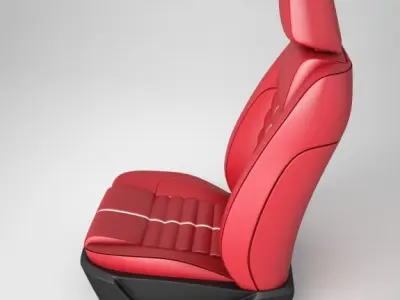 Car Seat GT sport 3D model