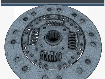 Clutch LUK Middle SM 3D model
