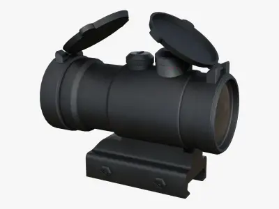 3X Scope  Free low-poly 3D model