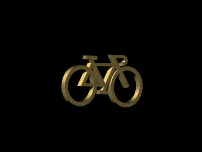 Stylized Bicycle 3D print model purchase