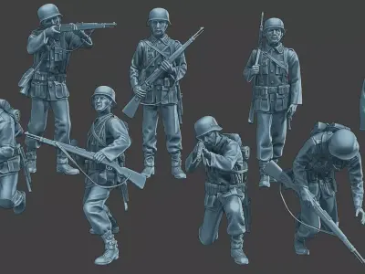 German soldiers ww2 G1 Pack1