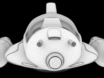 ship cartoon 3D model