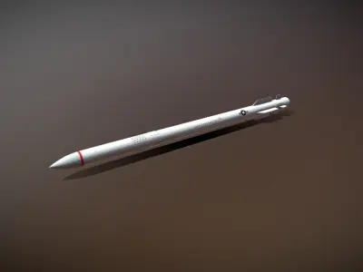 PAC 3 Missile Low-poly 3D model