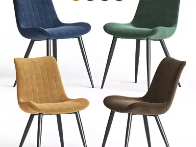 Leah Dining Chair 3D model