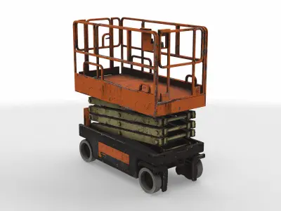 scissor lift 3D model