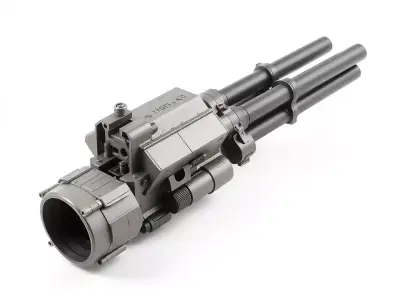 Tactical Weapon Attachment Model Pack Low-poly 3D model