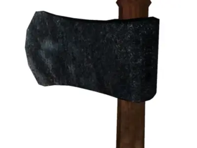 AXE- Rigged Model 3D model