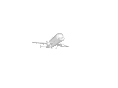 Airbus A300-600ST 3D model