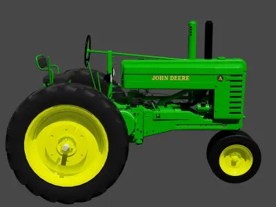 John Deere Model A 3D model