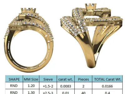 THE BEST ANTIQUE STYLE RING DESIGN  3D print model