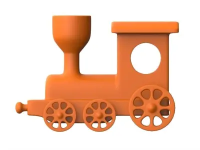 Train Toy 3D print model