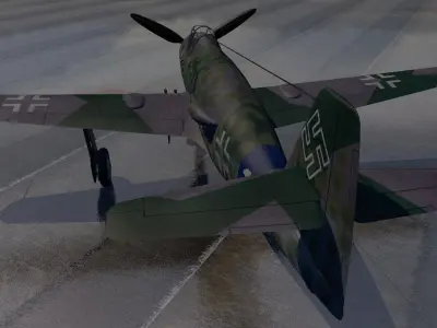 Messerschmitt Me-509 3D model