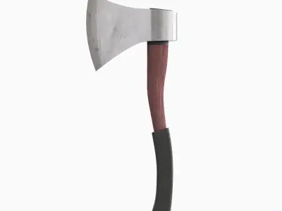 Camping Axe 02 3D model