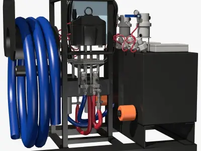Spray Pump Equipment 3D model