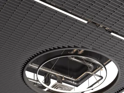 Ceiling 07 Low-poly 3D model