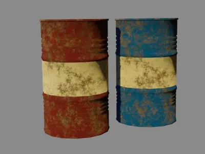 FPS Game Assets - Game Ready - PBR Low-poly 3D model