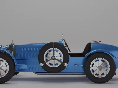 Bugatti Type 35 3D model