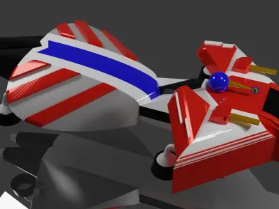Spaceship 3D Model jbo Free 3D model