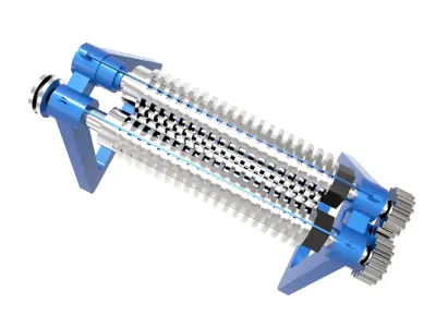 Paper Shredder Free 3D model