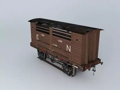 CATTLE BOX No. 156203 Free 3D model