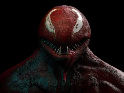 Red Riot Venom  3D model