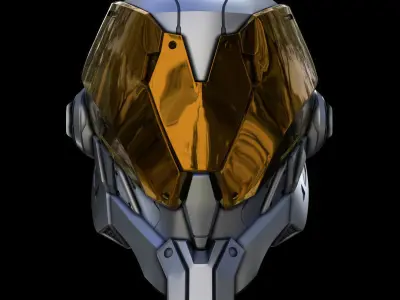 Destiny Titan Helm Of Lamentation Free 3D print model
