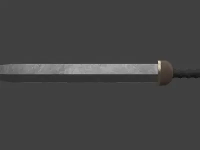 Gladius Short One-Handed Sword Low-poly 3D model