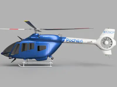 helicopter - - - - Free 3D model