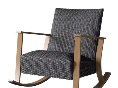 OVE Marbella Rocking Chair 3D model