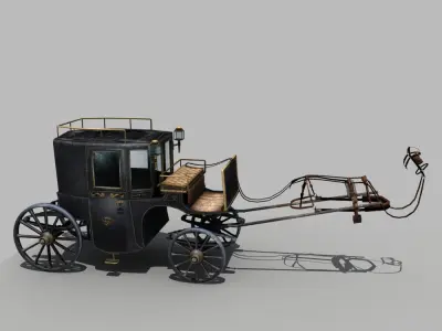 Carriage 02 3D model