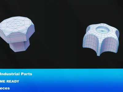 The Industrial pack 2 Free low-poly 3D model