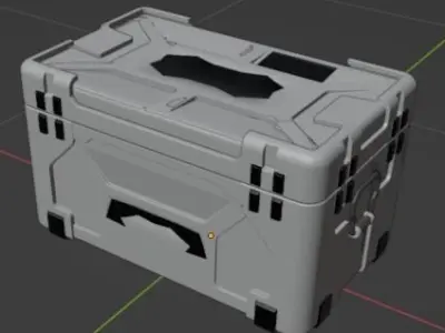Army Footlocker  3D model