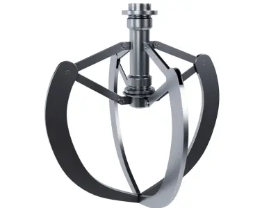 Metal Claw 22 with RIG 3D model