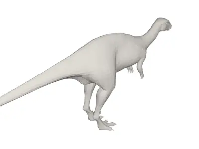 Dinosaur 3D model 8