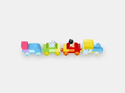LEGO DUPLO Number Train - Learn to Count 10954 3D model