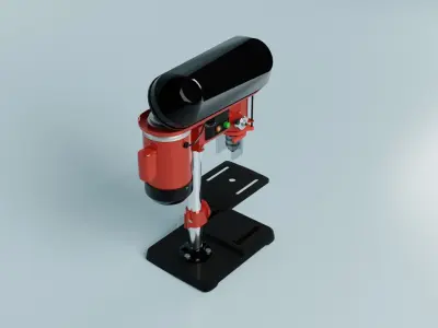 Drilling machine Drillling press 3D model